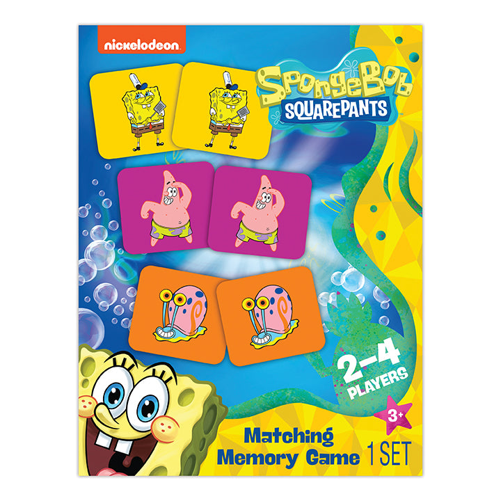 Kids Games | SpongeBob SquarePants Memory Match Game