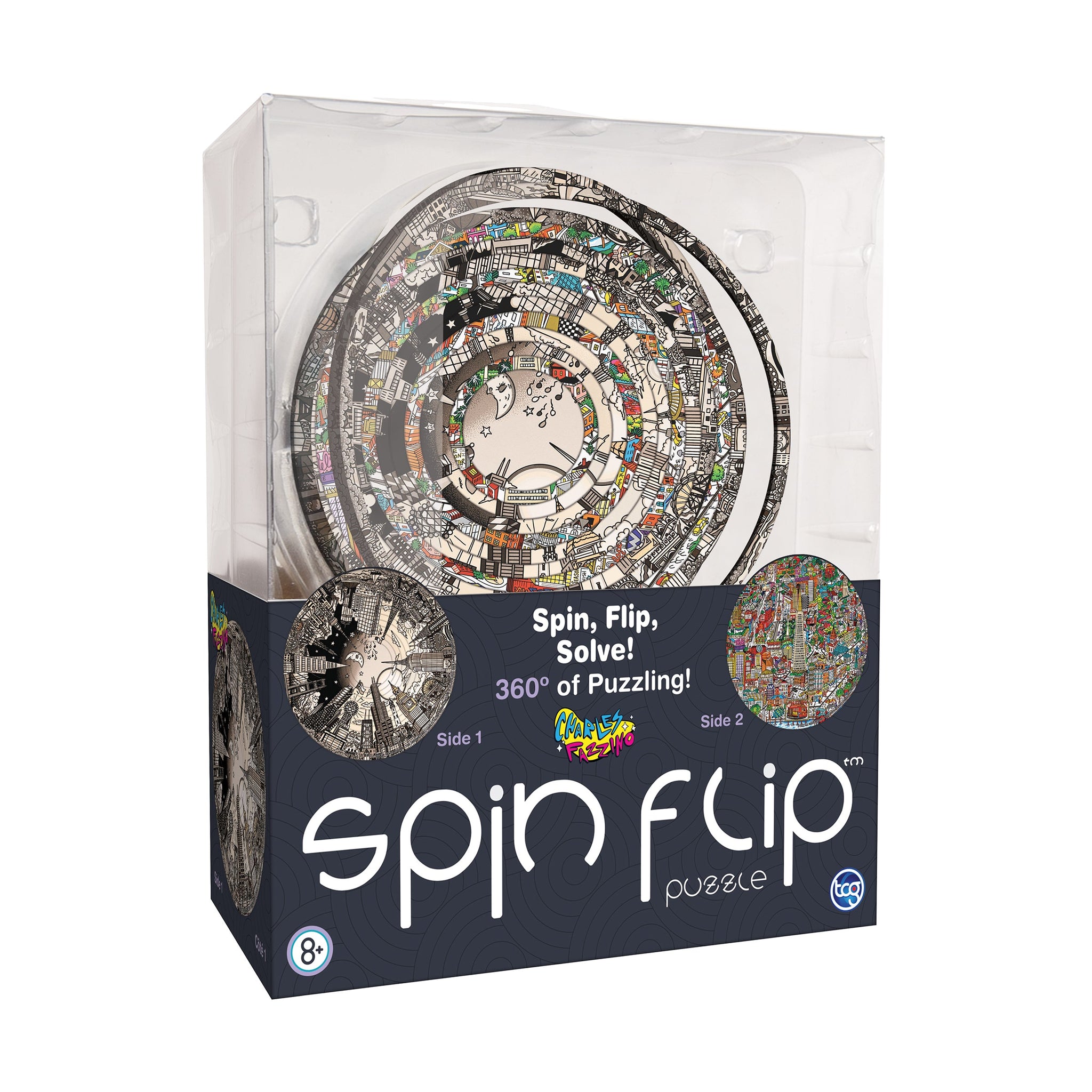 Spin Flip Puzzles | Charles Fazzino – TCG TOYS