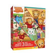 Load image into Gallery viewer, Sure Lox Kids | Daniel Tiger&#39;s Neighborhood 3-In-1 Puzzles
