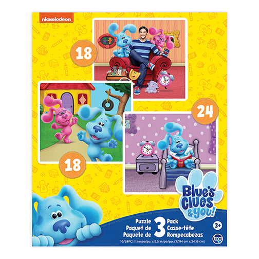 Sure Lox Kids | Blue's Clues 3-In-1 Puzzles