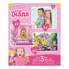 Load image into Gallery viewer, Sure Lox Kids | Love Diana 3-In-1 Puzzles
