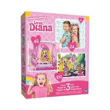 Load image into Gallery viewer, Sure Lox Kids | Love Diana 3-In-1 Puzzles
