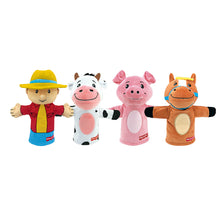 Charger l&#39;image dans la galerie, Puppets | Fisher Price Theatre with 4 Puppets
