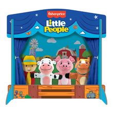 Load image into Gallery viewer, Puppets | Fisher Price Theatre with 4 Puppets
