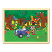Load image into Gallery viewer, Wood Activities | Fisher Price Little People 12 Piece Wood Jigsaw Puzzle
