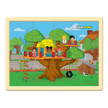 Charger l&#39;image dans la galerie, Wood Activities | Fisher Price Little People 12 Piece Wood Jigsaw Puzzle
