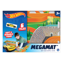 Load image into Gallery viewer, Megamat | Hot Wheels 6 Piece Tile Megamat

