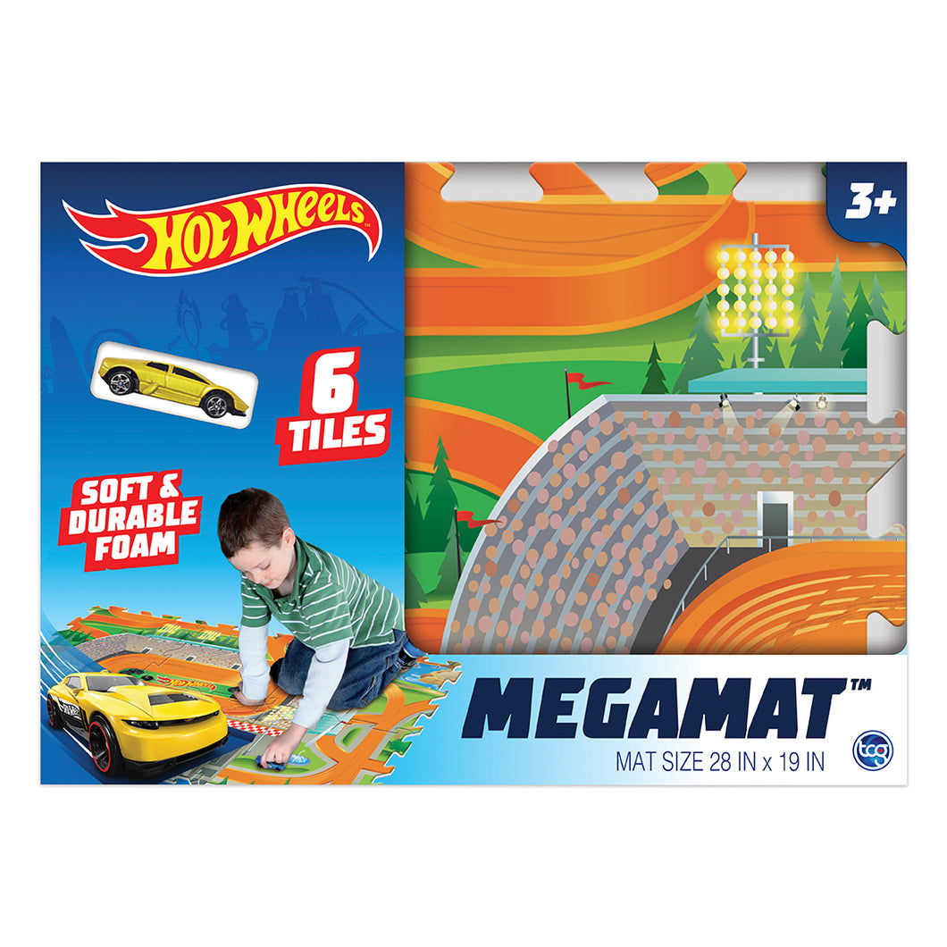 Megamat | Hot Wheels 6 Piece Tile Megamat