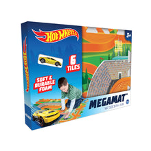 Load image into Gallery viewer, Megamat | Hot Wheels 6 Piece Tile Megamat
