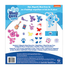 Load image into Gallery viewer, Wood Activities | Blue&#39;s Clues 26 Piece Magnetic Wood Dress Up
