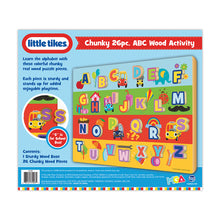 Load image into Gallery viewer, Wood Activities | Little Tikes 26 Piece Chunky ABC Wood Puzzle
