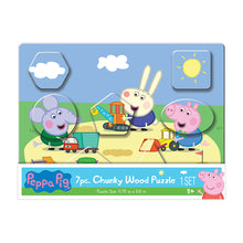 Charger l&#39;image dans la galerie, Wood Activities | Peppa Pig 7 Piece Chunky Wood Puzzle

