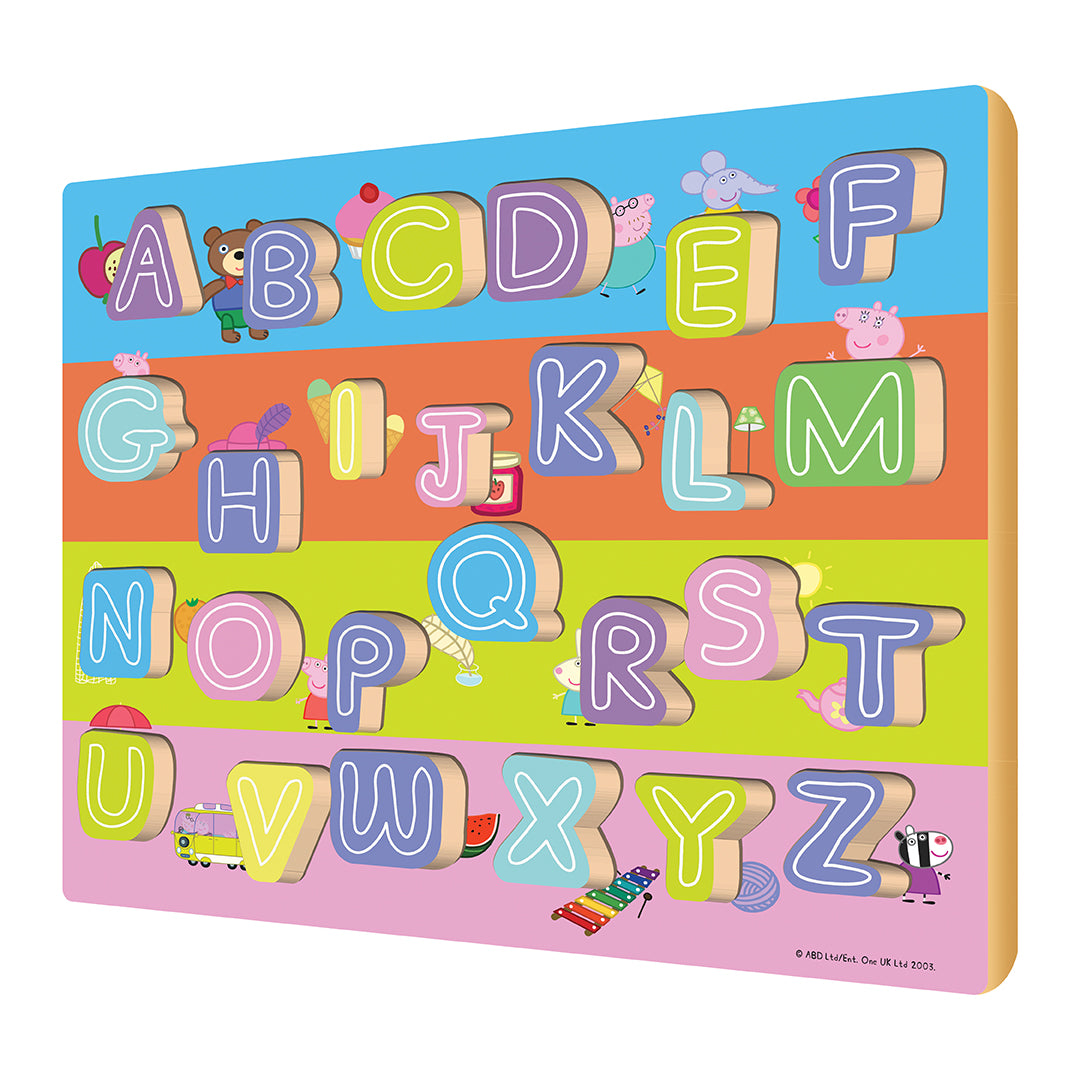 Peppa pig alphabet toy best sale