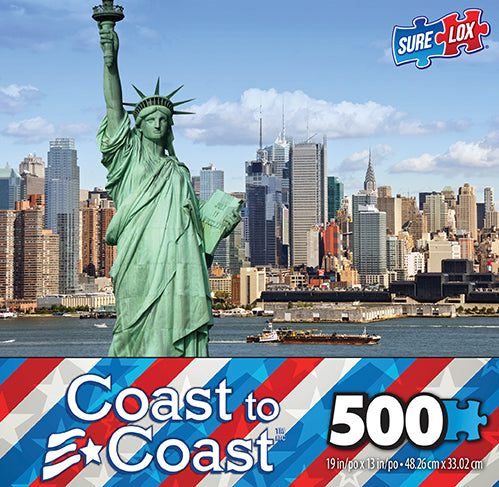 Sure Lox | 500 Piece Coast to Coast Americana Puzzle