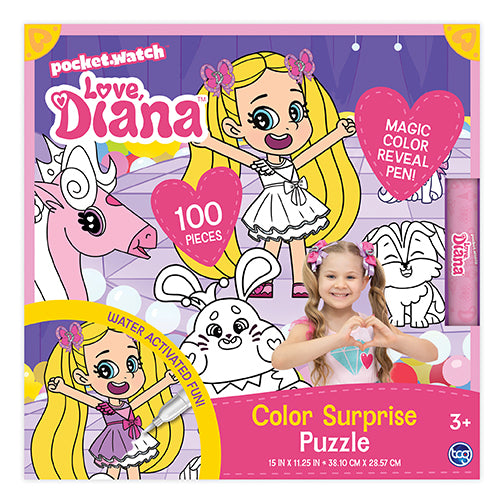 Sure Lox Kids | Love Diana Color Surprise Puzzle