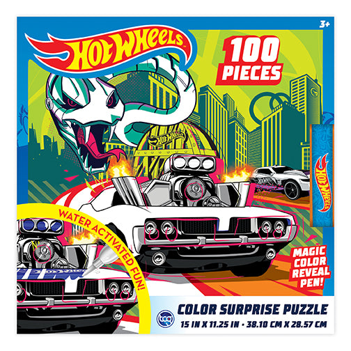Sure Lox Kids | Hot Wheels Color Surprise Puzzle