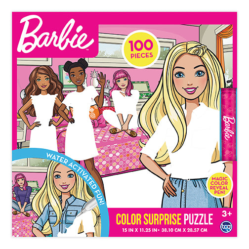 Sure Lox Kids | Barbie Color Surprise Puzzle