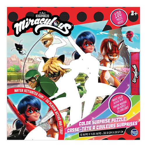 Sure Lox Kids | Miraculous Color Surprise Puzzle
