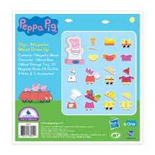 Load image into Gallery viewer, Wood Activities | Peppa Pig 26 Piece Magnetic Wood Dress Up

