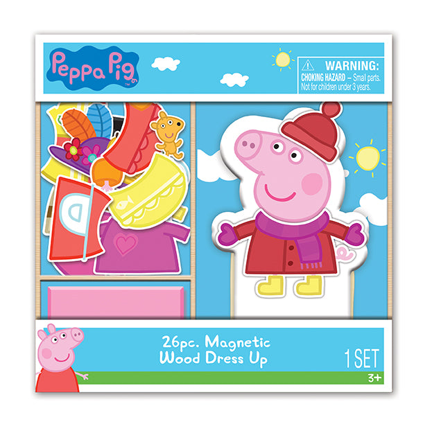 Peppa pig magnetic play set new arrivals