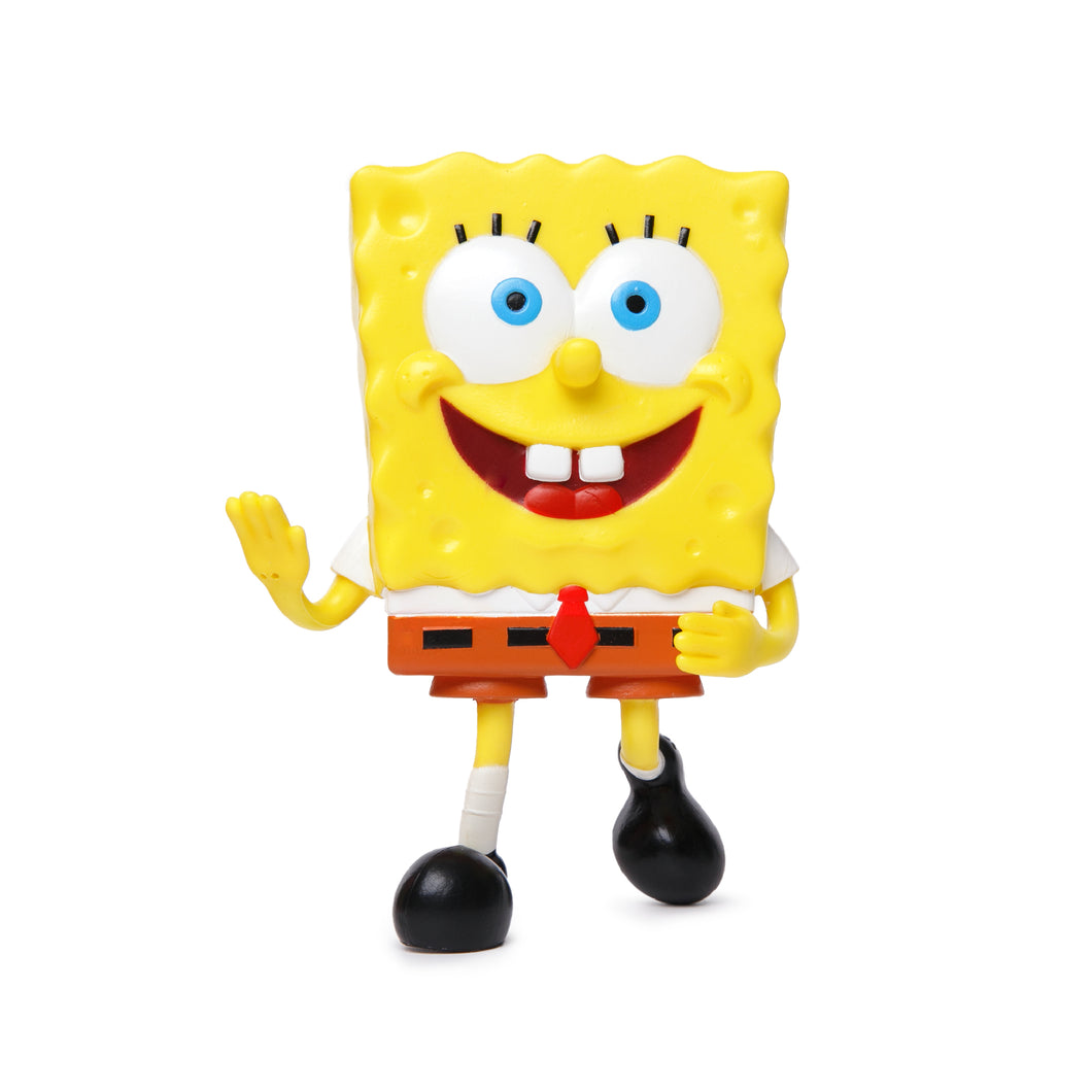 FleXfigs | SpongeBob Squarepants ~ Posable Flexible Figures 4-Packs
