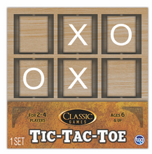 Load image into Gallery viewer, Classic Games | Solid Wood Tic Tac Toe
