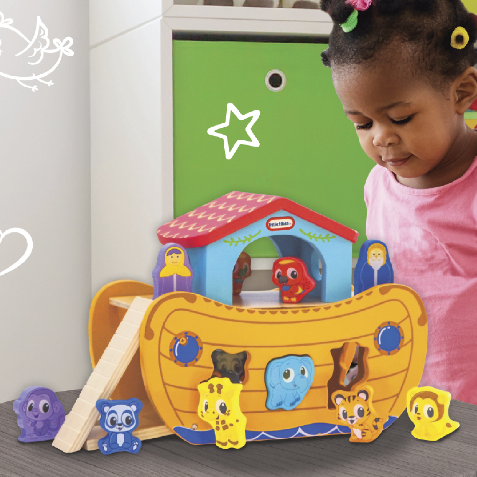 Little tikes noah's ark top boat